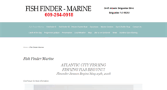 Desktop Screenshot of fishfinder-charters.com